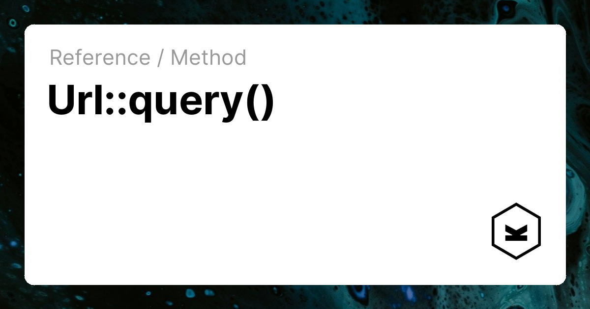 Urlquery Download Url::query() | Kirby CMS